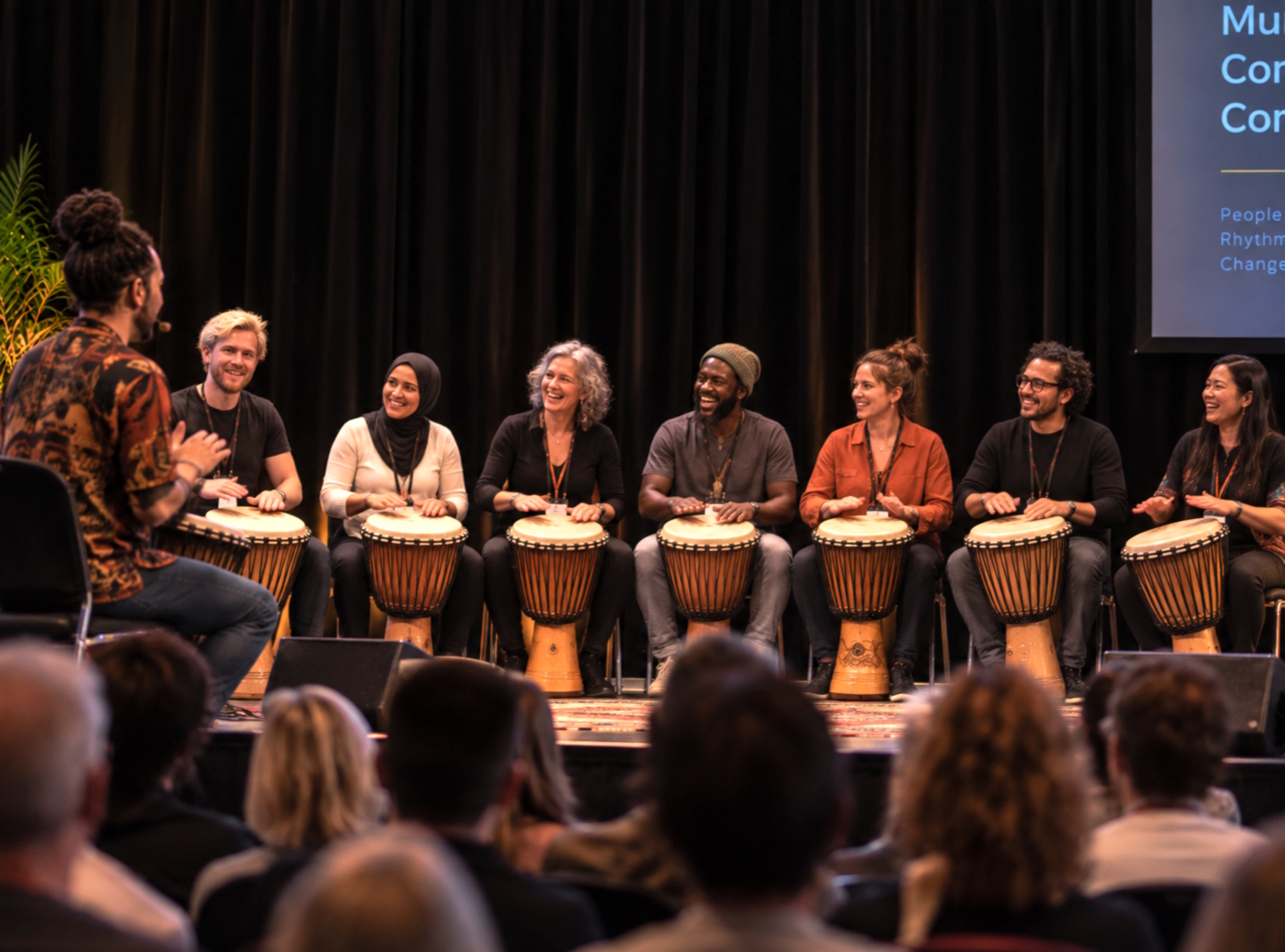 Percussie Workshop Drum werk Leuke Workshop percussie teambuilding drumworkshop op locatie incompany