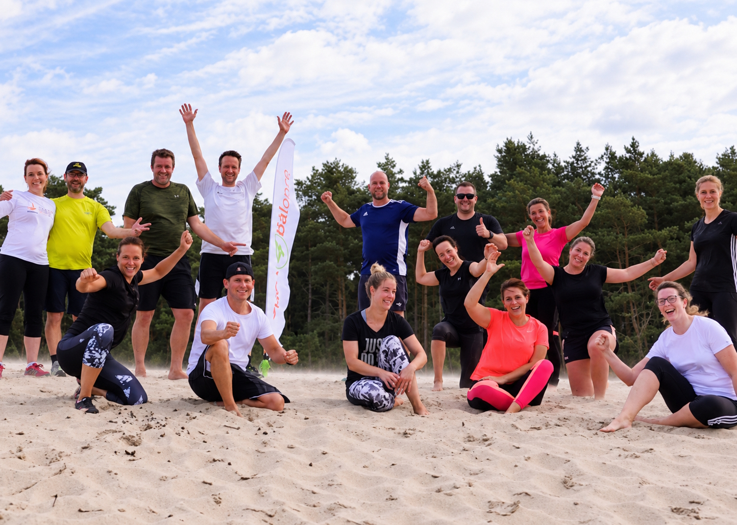 Sport workshop werk teambuilding - Training Business Bootcamp bedrijfsuitje fitness workshop